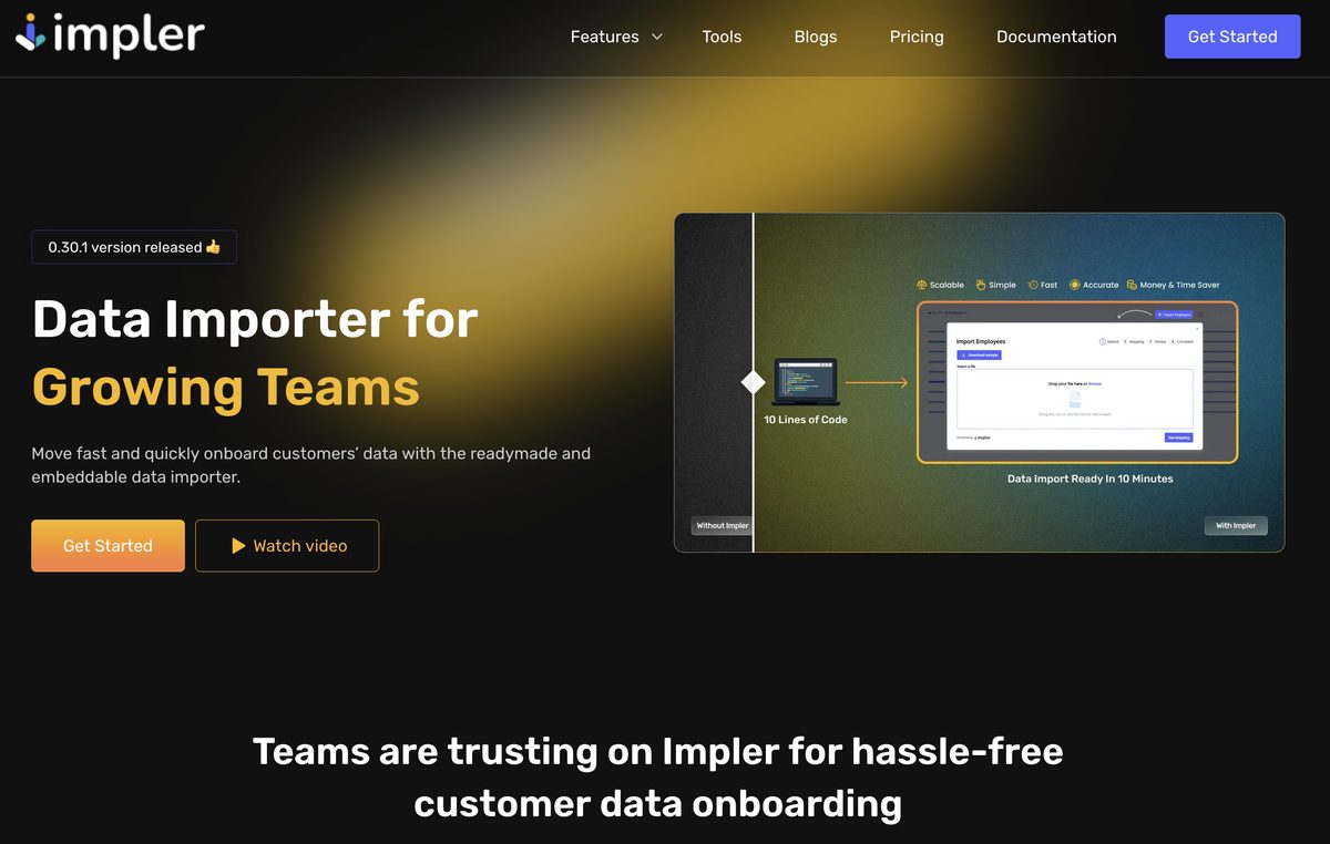Impler.io screenshot