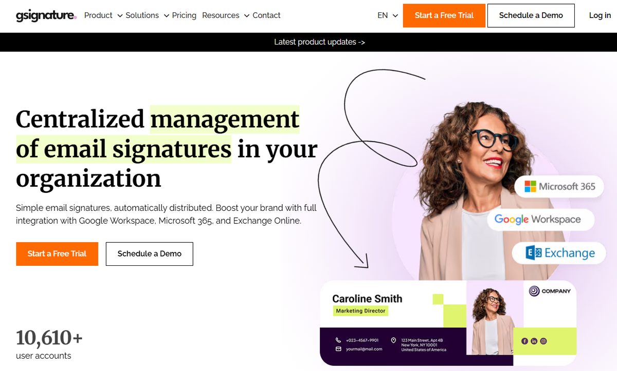 gSignature screenshot