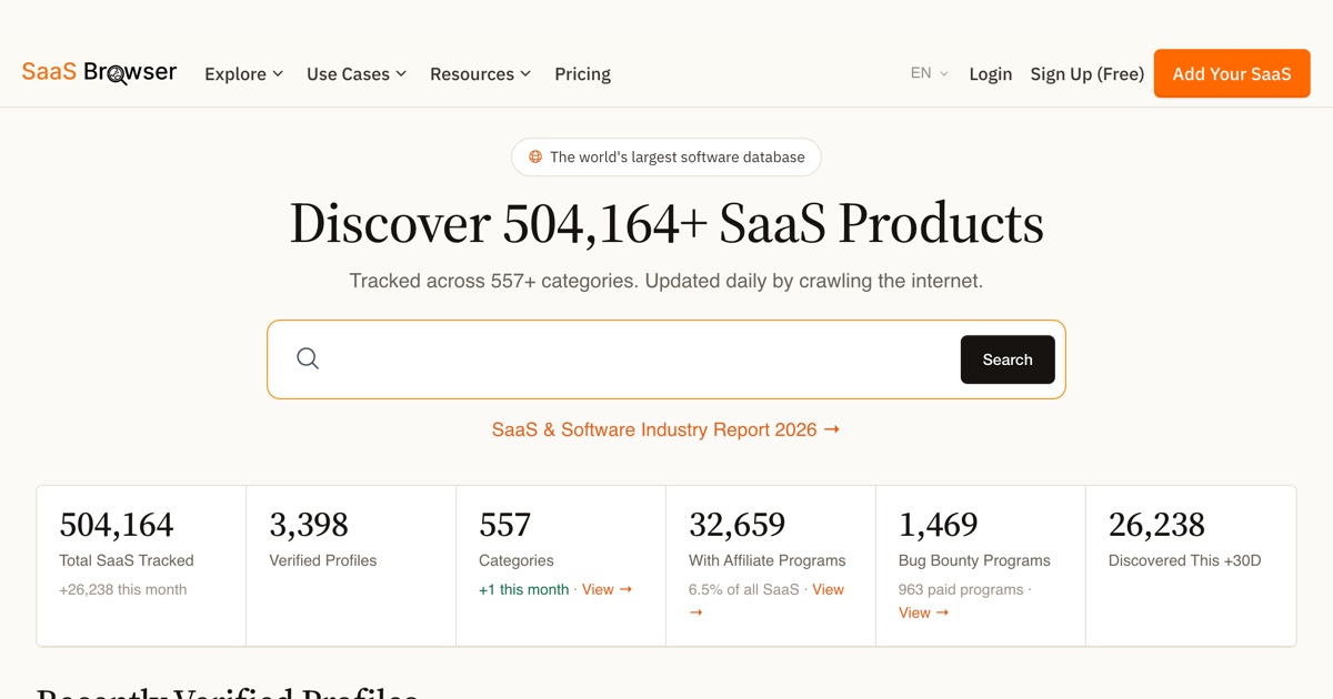 The One SaaS Browser Helps You Find or Be Found